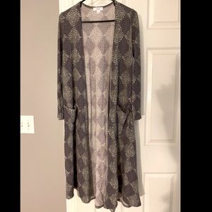 So Soft Lularoe Sarah Long Cardigan S 2-6
